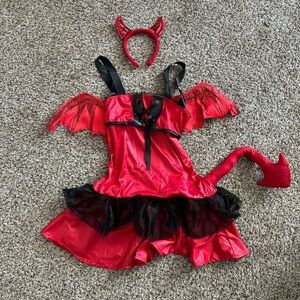 Girls Devil Costume